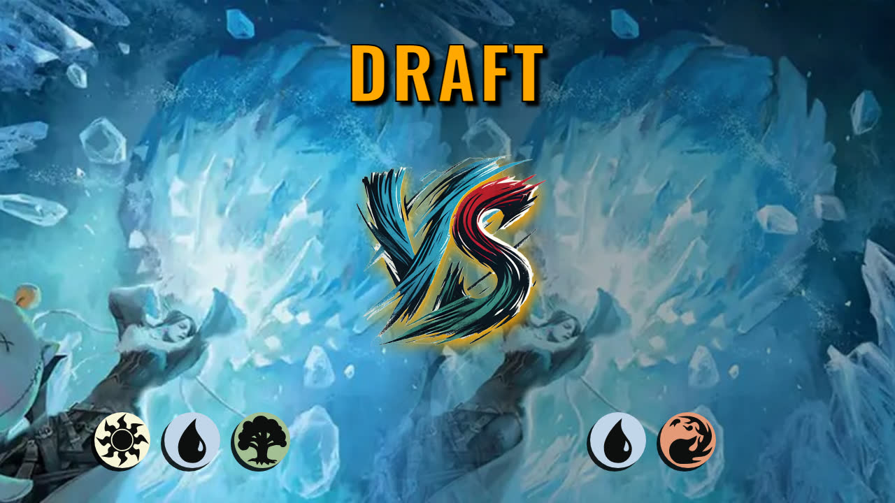 Watch MTG Arena Draft Video - Bant Midrange by saitama VS Izzet Midrange by ResoluteCarton7 - 2f4b8b