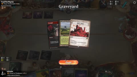 Watch MTG Arena Video Replay - A-Soul of Windgrace by saitama VS Zurgo Stormrender by TsujiThePilgrim - Historic Brawl