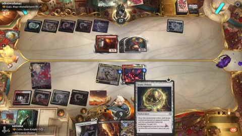 Watch MTG Arena Video Replay - Celes, Rune Knight by saitama VS Inalla, Archmage Ritualist by odenwodanaz - Historic Brawl
