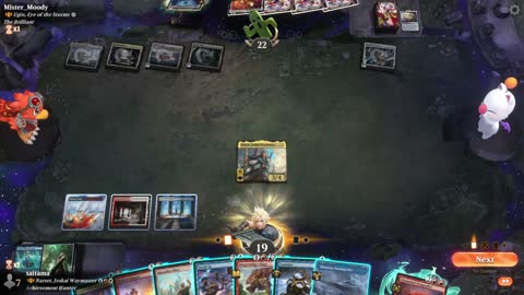 Watch MTG Arena Video Replay - Narset, Jeskai Waymaster by saitama VS Ugin, Eye of the Storms by Mister_Moody - Historic Brawl