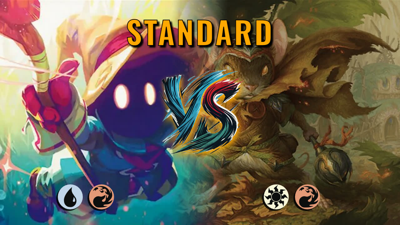 Watch MTG Arena Standard Video - Izzet Midrange by DamienF16 VS Boros Aggro by Hidro - d7355c
