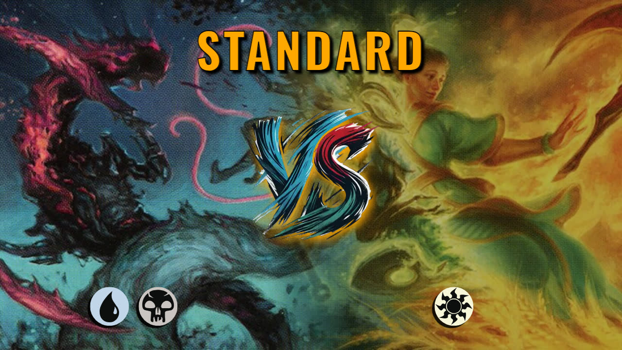 Watch MTG Arena Standard Video - Dimir Midrange by HamHocks42 VS Mono White Midrange by RAKOG - 6044a7