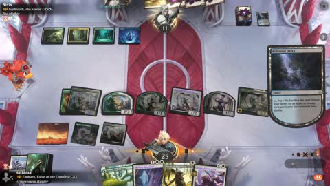 Watch MTG Arena Video Replay - Emmara, Voice of the Conclave by saitama VS Atraxa, Grand Unifier by Nivis - Historic Brawl