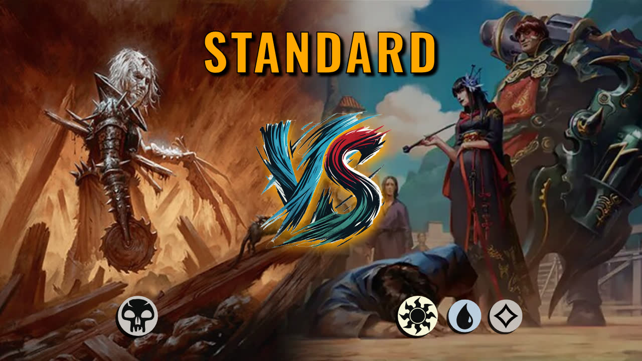 Watch MTG Arena Standard Video - Mono Black Midrange by Numbskull VS Azorius Aggro by RunTheJames - 2ac999