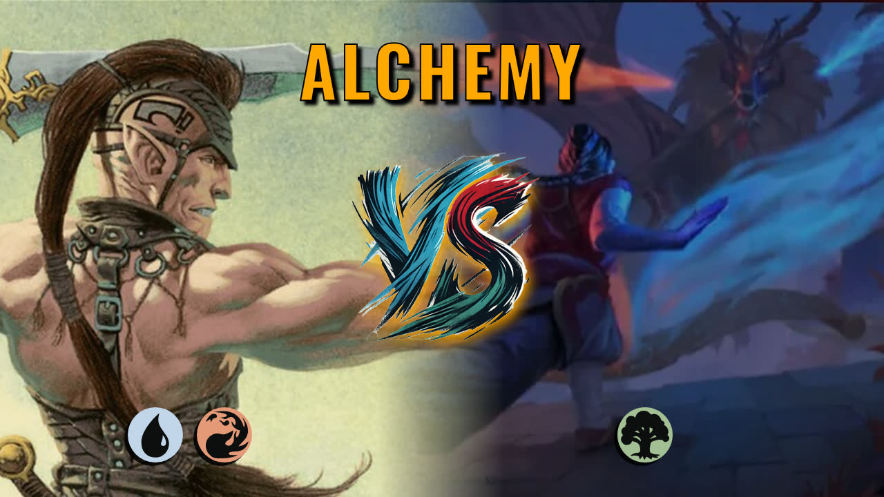 Watch MTG Arena Alchemy Video - Izzet Midrange by CunicoliGoblin VS Mono Green Aggro by Queenan - df60c3