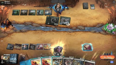 Watch MTG Arena Video Replay - Jeskai Control by Namakai VS Golgari Midrange by Ryano3 - Traditional Standard Ranked