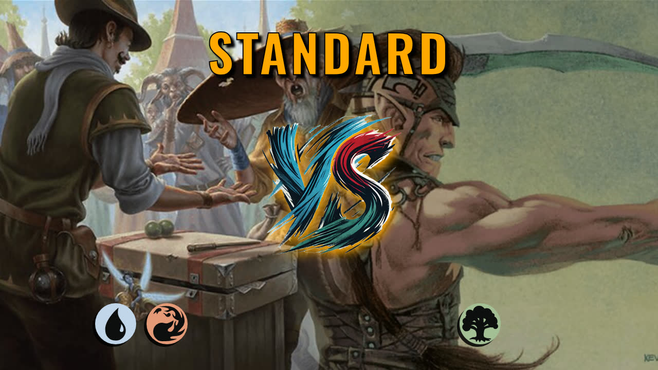 Watch MTG Arena Standard Video - Izzet Midrange by CunicoliGoblin VS Mono Green Aggro by Freyr - 814966