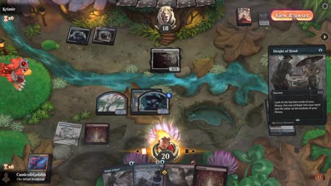 Watch MTG Arena Video Replay - Izzet Control by CunicoliGoblin VS Orzhov Aggro by Krimir - Alchemy Event