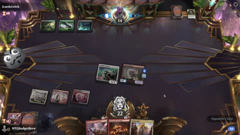 Watch MTG Arena Video Replay - Boros Aggro by MTGBudgetBrew VS Golgari Aggro by 2cards1trick - Historic Play