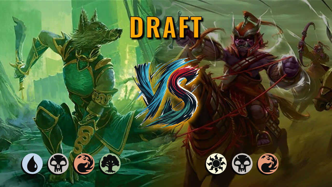 Watch MTG Arena Draft Video - UBRG Midrange by saitama VS Mardu Aggro by NukesKnivesSharpSticks - 29216c