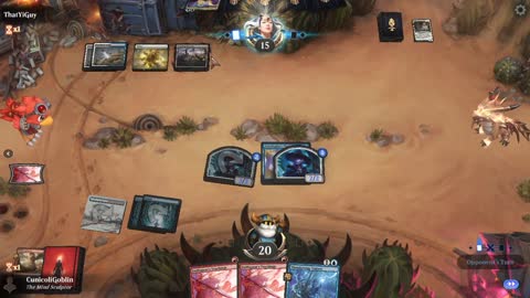 Watch MTG Arena Video Replay - Izzet Midrange by CunicoliGoblin VS Azorius Midrange by ThatYiGuy - Alchemy Play