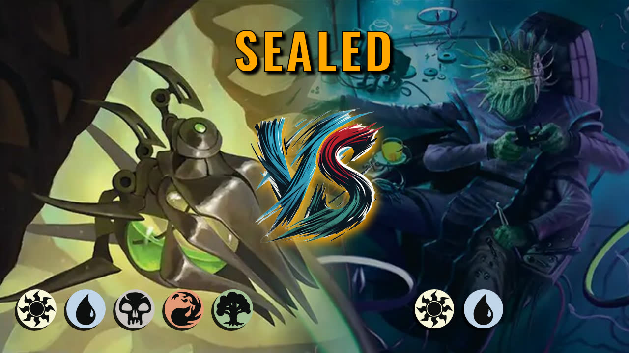 Watch MTG Arena Sealed Video - 5 Color Midrange by DamienF16 VS Azorius Aggro by FrankHunter - 5a2671