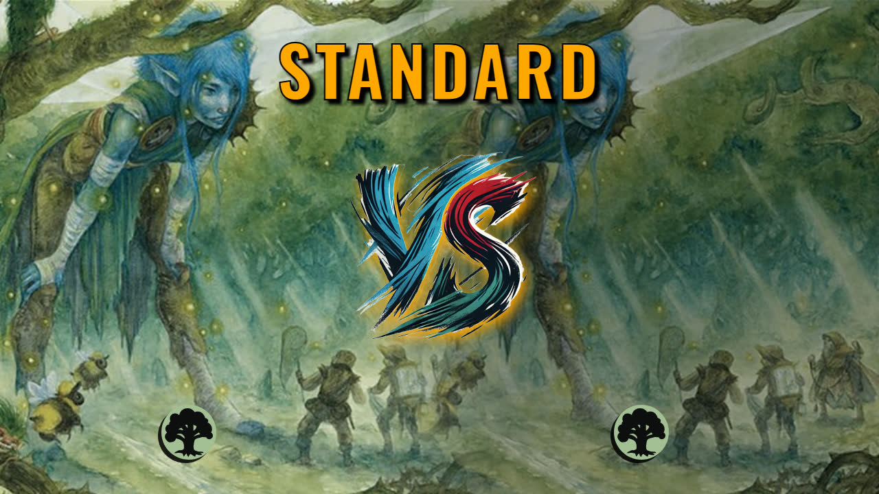 Watch MTG Arena Standard Video - Mono Green Aggro by utku VS Mono Green Aggro by Hank - 67eed2