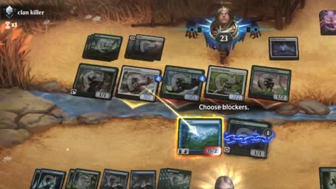 Watch MTG Arena Video Replay - Simic Midrange by utku VS Selesnya Aggro by clan killer - Standard Ranked