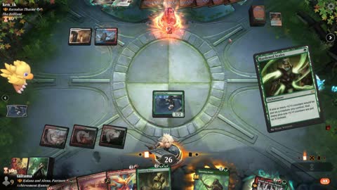 Watch MTG Arena Video Replay - Halana and Alena, Partners by saitama VS Tymna the Weaver by ken_tk - Historic Brawl