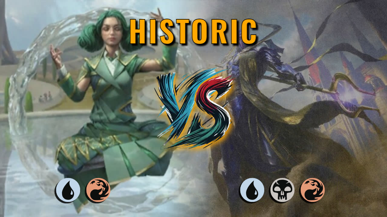 Watch MTG Arena Historic Video - Izzet Aggro by Multikuneru VS Grixis Aggro by LGames - 4c9213