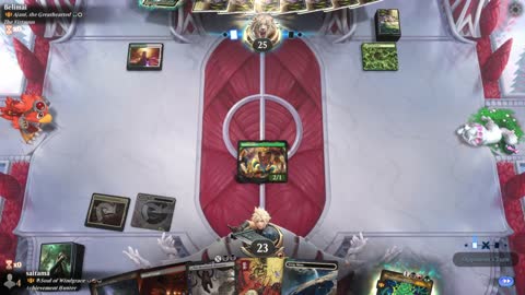 Watch MTG Arena Video Replay - A-Soul of Windgrace by saitama VS Ajani, the Greathearted by Belimai - Historic Brawl