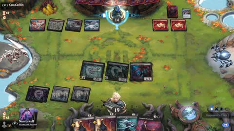 Watch MTG Arena Video Replay - Mono Black Midrange by Numbskull VS Izzet Aggro by CowCoffin - Traditional Standard Ranked