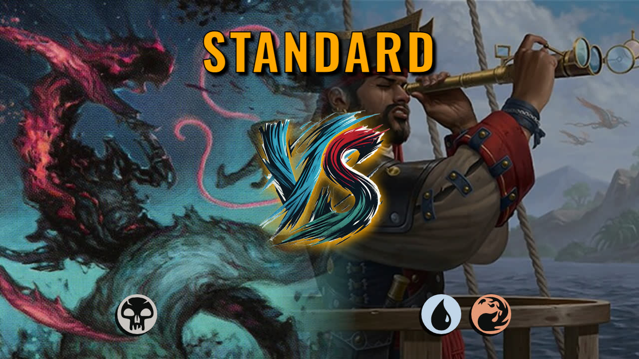Watch MTG Arena Standard Video - Mono Black Midrange by Numbskull VS Izzet Aggro by CowCoffin - d978f7