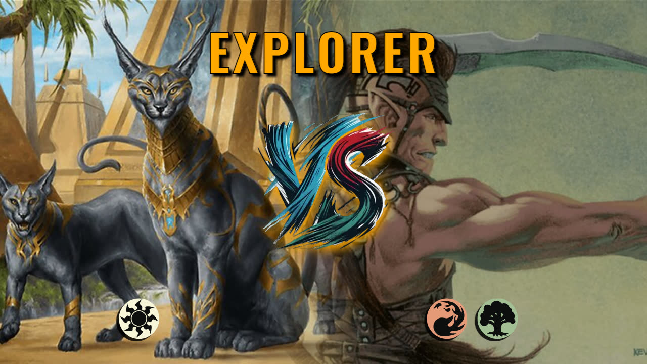 Watch MTG Arena Explorer Video - Mono White Aggro by Khat VS Gruul Aggro by drewtetz - a580f6