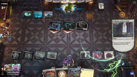 Watch MTG Arena Video Replay - Azorius Midrange by CunicoliGoblin VS Dimir Midrange by CNMMG - Standard Event