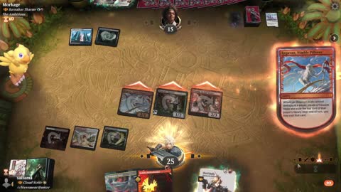 Watch MTG Arena Video Replay - Najeela, the Blade-Blossom by saitama VS Tymna the Weaver by Morkage - Historic Brawl