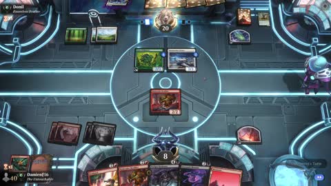 Watch MTG Arena Video Replay - Rakdos Midrange by DamienF16 VS Selesnya Aggro by Donil - Premier Draft