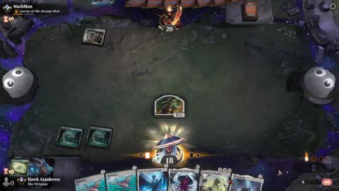 Watch MTG Arena Video Replay - Simic Control by Hawk Atankewo VS Abzan Aggro by MathMan - Historic Ranked