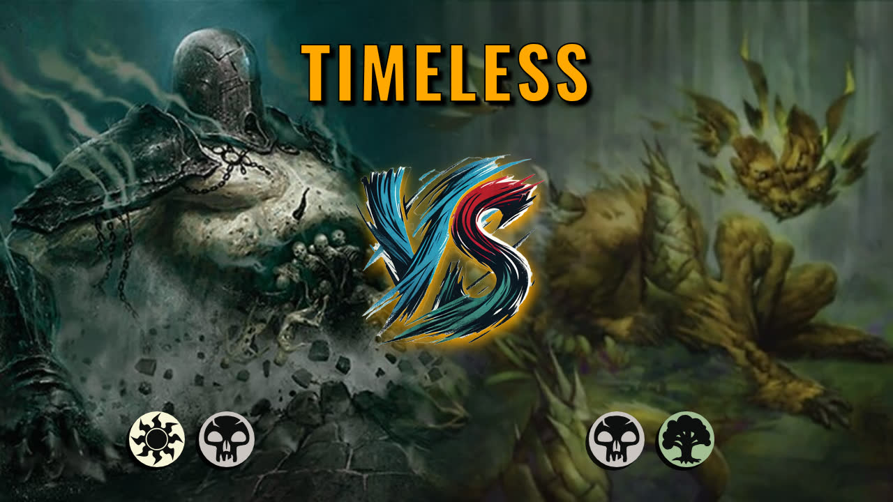 Watch MTG Arena Timeless Video - Orzhov Midrange by saitama VS Golgari Midrange by MasterNerd - fe4589