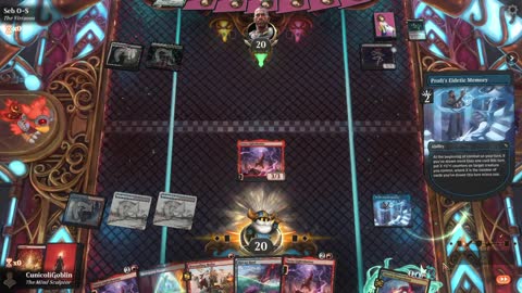 Watch MTG Arena Video Replay - Izzet Midrange by CunicoliGoblin VS WUBG Midrange by Seb O-S - Standard Event