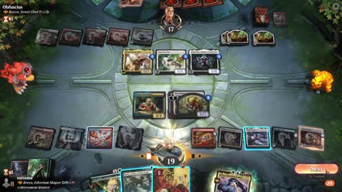Watch MTG Arena Video Replay - Breya, Etherium Shaper by saitama VS Rocco, Street Chef by Obfuscius - Historic Brawl