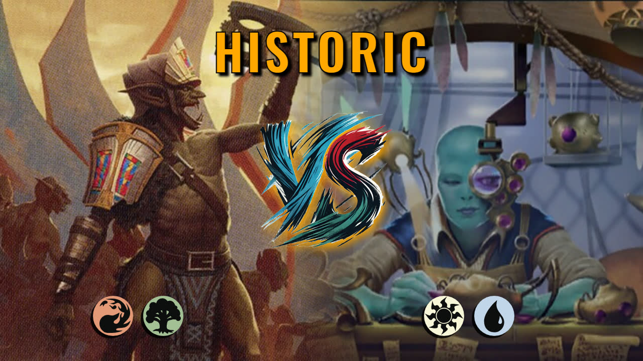 Watch MTG Arena Historic Video - Gruul Aggro by CunicoliGoblin VS Azorius Aggro by Wicked3425 - db6390
