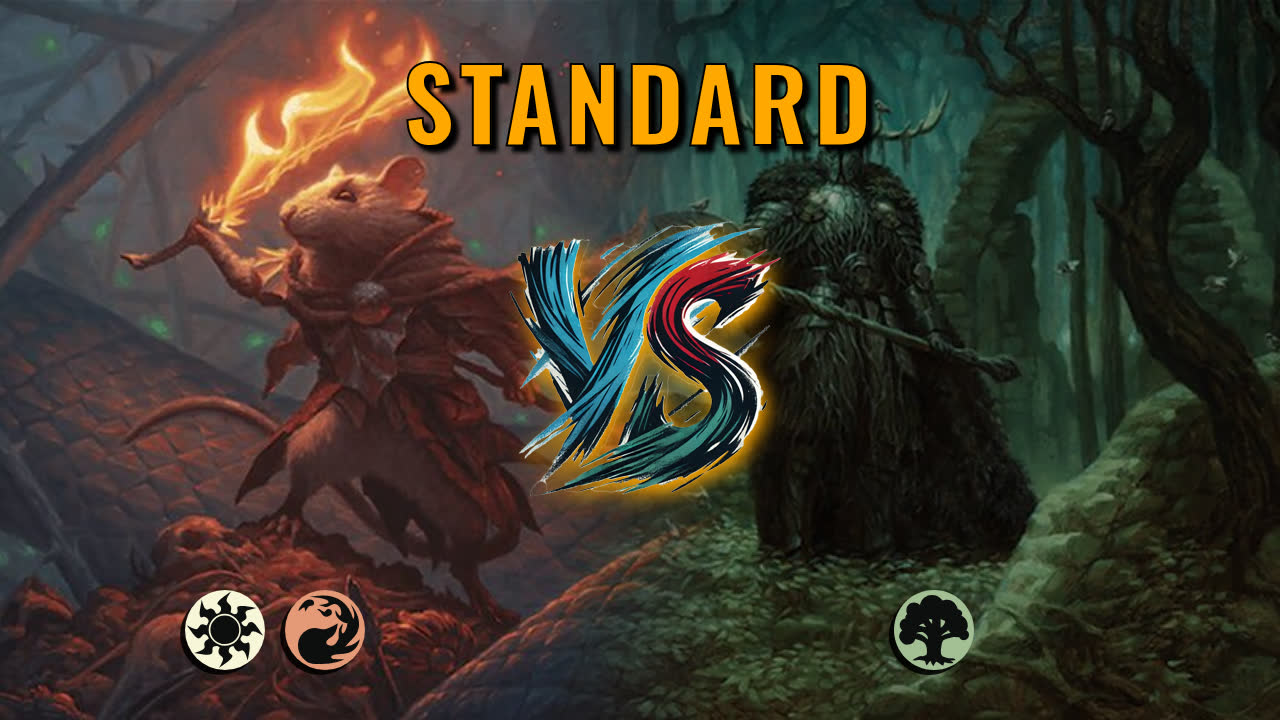 Watch MTG Arena Standard Video - Boros Aggro by CunicoliGoblin VS Golgari Aggro by garvin - bde421