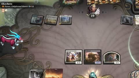 Watch MTG Arena Video Replay - Amalia Benavides Aguirre by saitama VS Narset, Enlightened Master by ElLechero - Historic Brawl