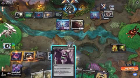 Watch MTG Arena Video Replay - Orzhov Midrange by Numbskull VS Esper Midrange by inkling_6 - Traditional Standard Ranked