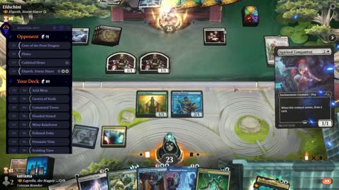 Watch MTG Arena Video Replay - Lagrella, the Magpie by saitama VS Elspeth, Storm Slayer by Efdschini - Historic Brawl