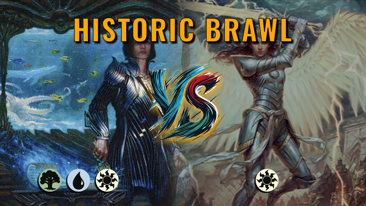 Watch MTG Arena Historic Brawl Video - Lagrella, the Magpie by saitama VS Elspeth, Storm Slayer by Efdschini - 872cc1