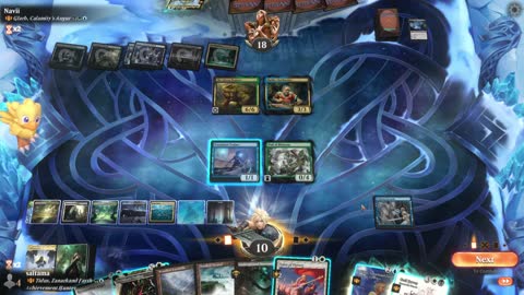 Watch MTG Arena Video Replay - Thrasios, Triton Hero by saitama VS Glarb, Calamity's Augur by Navii - Historic Brawl