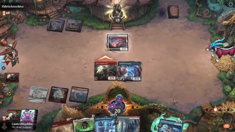 Watch MTG Arena Video Replay - Izzet Midrange by CunicoliGoblin VS Orzhov Aggro by EldritchArchive - Standard Event