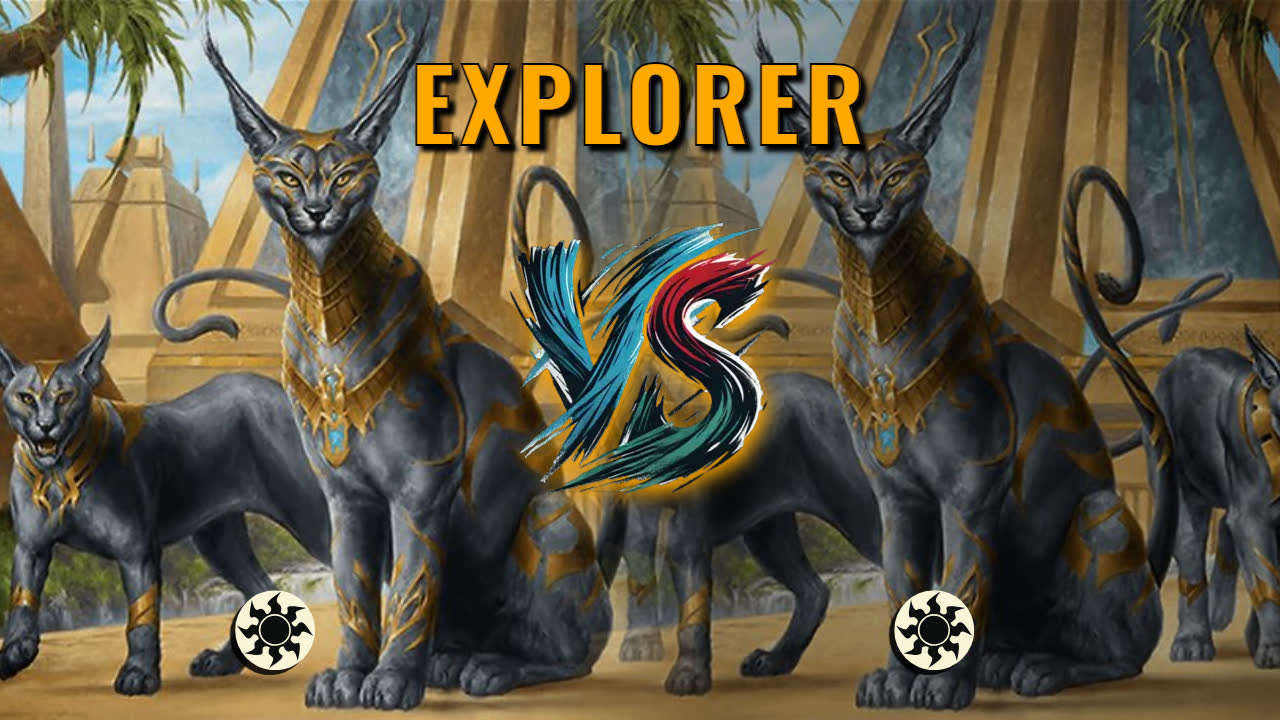 Watch MTG Arena Explorer Video - Mono White Aggro by Khat VS Mono White Aggro by Madalina - e76a1d