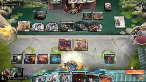 Watch MTG Arena Video Replay - Celes, Rune Knight by saitama VS Elspeth, Storm Slayer by osiczyn - Historic Brawl