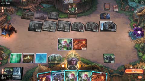 Watch MTG Arena Video Replay - Temur Midrange by Namakai VS Boros Aggro by Xyas - Traditional Standard Ranked