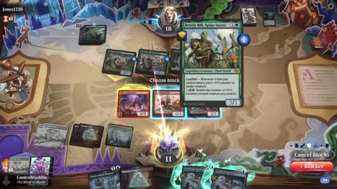 Watch MTG Arena Video Replay - Izzet Midrange by CunicoliGoblin VS Mono Green Aggro by Jones1220 - Standard Event
