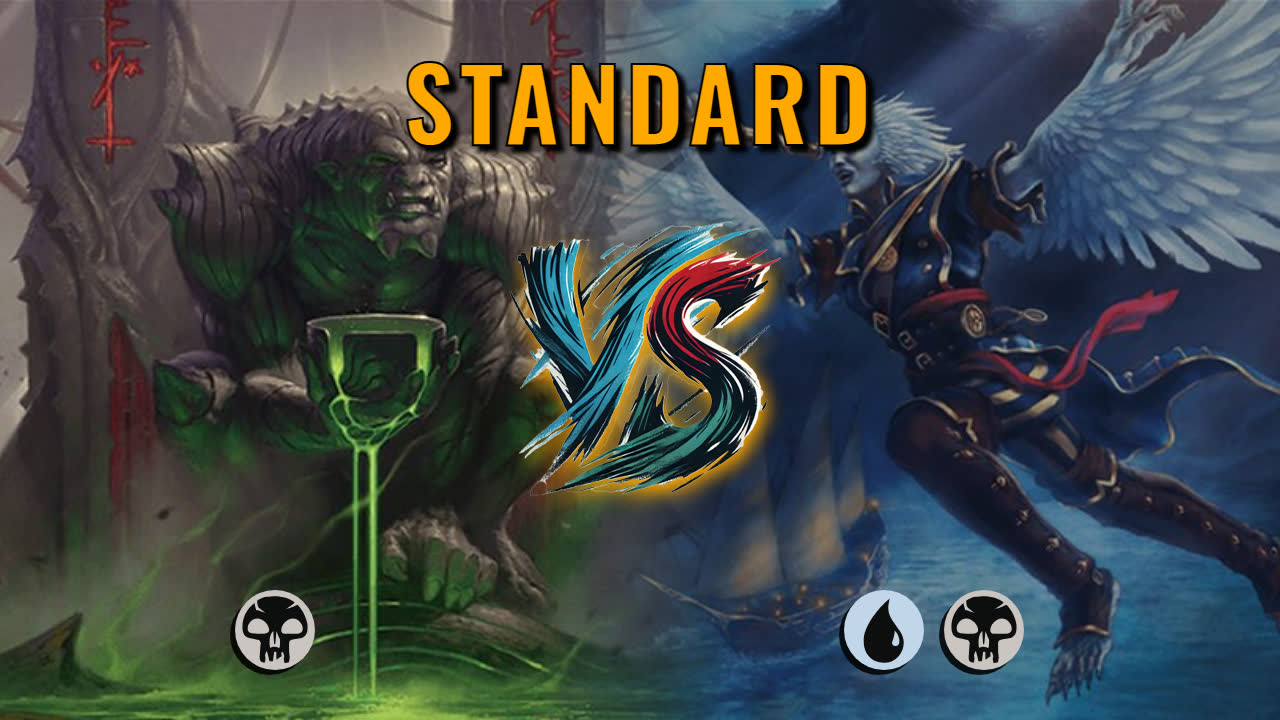 Watch MTG Arena Standard Video - Mono Black Midrange by CunicoliGoblin VS Dimir Aggro by Frangoh - 4c3dcf