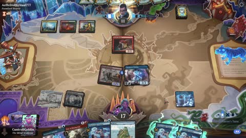 Watch MTG Arena Video Replay - Izzet Midrange by CunicoliGoblin VS Gruul Aggro by AeffeDARKritual777 - Standard Event