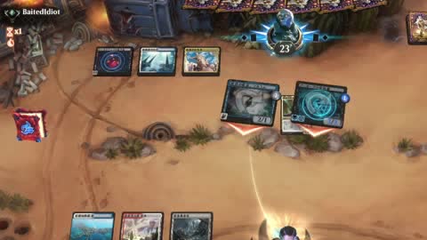 Watch MTG Arena Video Replay - Jeskai Control by Multikuneru VS Esper Midrange by BaitedIdiot - Traditional Standard Ranked