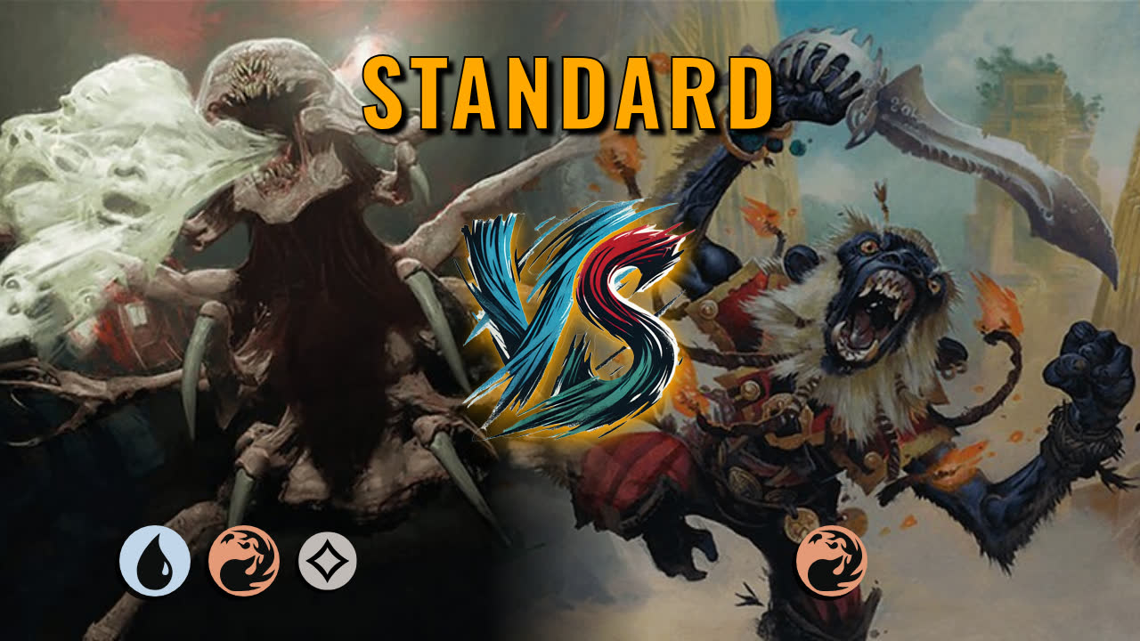 Watch MTG Arena Standard Video - Temur Cauldron by CunicoliGoblin VS Mono Red Aggro by FlyingNico - b67ad1