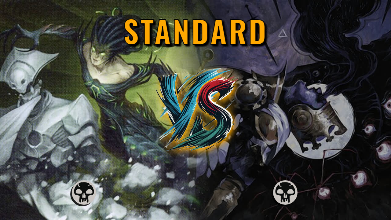 Watch MTG Arena Standard Video - Mono Black Aggro by CunicoliGoblin VS Mono Black Midrange by ox紅xo - a84107