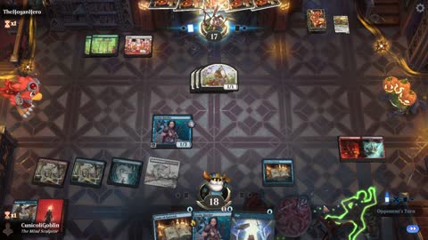Watch MTG Arena Video Replay - Izzet Midrange by CunicoliGoblin VS Selesnya Aggro by TheHoganHero - Alchemy Event
