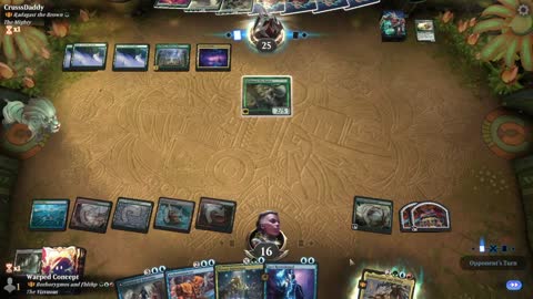 Watch MTG Arena Video Replay - Borborygmos and Fblthp by Warped Concept VS Radagast the Brown by CrusssDaddy - Historic Brawl
